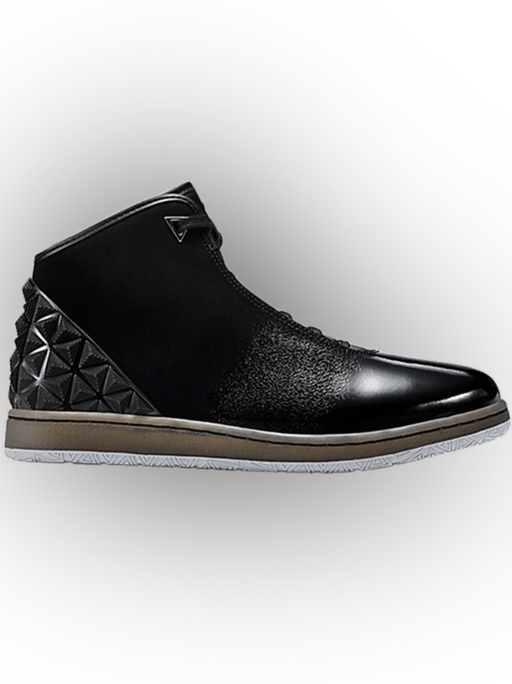 Jordan Men's Black High-Top Basketball Sneakers
